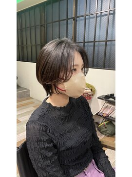 ラべリー 池袋(LOVELEY) ミニボブ　ヘアカラー　【池袋】