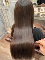 ライフアンド 浦和(LIFE&)&nbsp;髪質改善ヘアエステ/縮毛矯正/ストレート/黒髪/ココアベージュ