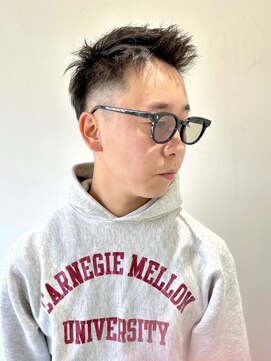 フォーク FOLK 【FOLK】メンズは好印象・清潔感☆直毛活かすスパイキーショート