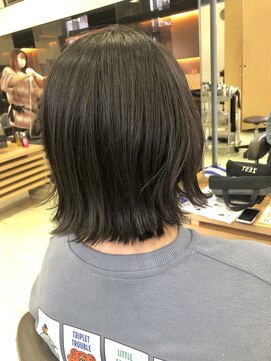 ゼスト 吉祥寺店(ZEST) 切りっぱなしボブ　イメチェン外はね　吉祥寺店広川希代子