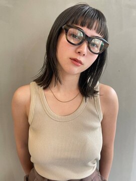 エクー(ECOO) 『 オン眉 × オリーブグレージュ 』 ECOO