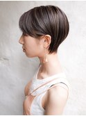 20代30代40代 ハイライト コンパクトショート 白髪ぼかし
