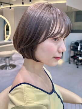 ロンドブルーム 天神大名店(Lond Bloom) 10代20代30代ショートボブ髪質改善丸みショート似合わせカット