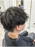 メンズスパイラルパーマ