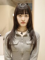 ネロ ヘアサロン ネイビー 渋谷(NERO HAIRSALON NAVY)&nbsp;【赤津美奈】レイヤーカット　ロング　前髪あり