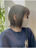 韓国外ハネボブ結べる肩上ボブ髪質改善トリートメント