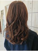 ミルクティーベージュダブルカラーインナーカラーケアブリーチ