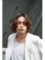 メンズミディアムボブ