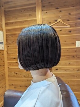 ワンドアー(ONE DOOR)の写真/あなたのきれいな髪を取り戻す!潤いを残しつつクセもしっかり伸ばして自然な地毛風ストレートを再現☆