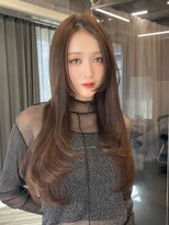 アリュウル 表参道 青山(Allure) ベージュカラー×韓国レイヤー 学割U24