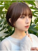 最新トレンド ワイドバング say.重政 ショート ボブ