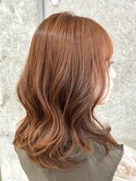 アヤラグランスパ 船橋店(AyaLA GRAN SPA)&nbsp;【福田隆晃】オレンジベージュ/ブリーチ無し/ボブルフ