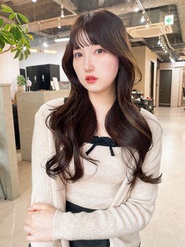 フラッグ ヘアー 天神西通り店(Flag HAIR) 小顔カット　韓国　韓国レイヤー　髪質改善