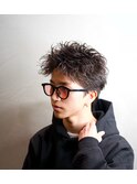 ピンパーマスパイキーショート