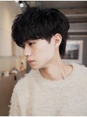 シャドウパーマ シャドウマッシュ メンズゆるめパーマ