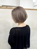カット＋全体カラー(白髪染め可)＋ヘッドスパ￥15500