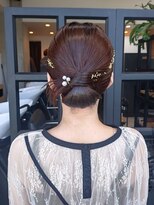 ディーエックス ウエスト(Dxxxx WEST)&nbsp;カチモリ風タイトシニヨン