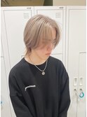 ブリーチデザイン・ウルフカット・エンドカラー・眉毛