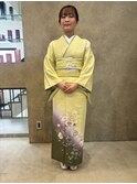 訪問着着付