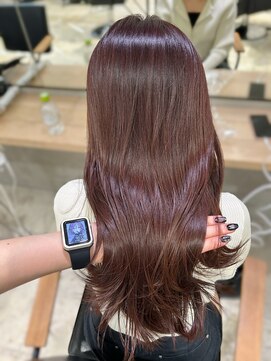 エヌアイ オモテサンドウ(ni omotesando) ☆うるつやラベンダーピンク 春カラー☆