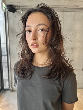 スクリーンギンザメゾン 銀座(SCREEN GINZA MAISON.) クラゲヘアー/小顔に見せるヘア/ココアベージュ/銀座