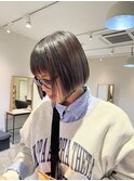 ぱっつんボブ