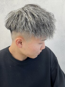 ルースト 西院店(ROOST) パイルツイスト×ホワイトメッシュ