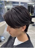 熊本メンズパーマ センターパート ニュアンスパーマ MEN'S HAIR