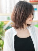 ■ヘルシースタイルアシンメトリーボブウルフ308北浦和30代40代
