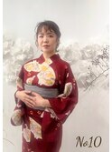 浴衣一式レンタル+着付け+ヘアセット
