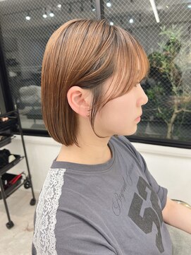 メルバイグラフ 梅田(mel by GRAFF) 【ミニボブ】ナチュラルボブ/ストレートボブ/ショートボブ