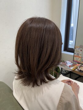 ニコ 四街道(nico) オリーブグレージュ/伸ばしかけでも◎/くびれミディアム