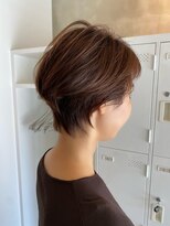 エッジ(EDGE)&nbsp;自然なボリューム感ハンサムショート、くびれショート