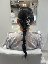 アリュア(Allure)&nbsp;編みおろし/タイトヘアアレンジ/お呼ばれセット