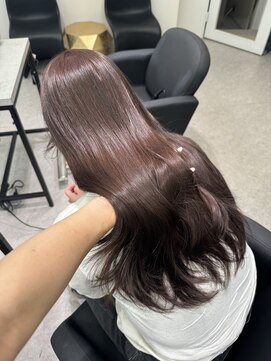 ペレ 渋谷(PELE) クラゲヘアー/小顔に見せるヘア/ココアベージュ/渋谷