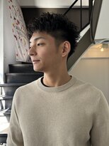 ボウ(BOW)&nbsp;【BOW style】メンズパーマショート     [本町/心斎橋/堺筋本町]