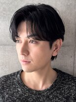 ブルニール 中崎町(BLEUNIR)&nbsp;シャドウパーマ　メンズ　30代　ビジネスヘア