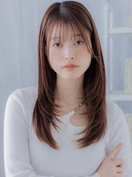 モッズヘア 上尾西口店(mod's hair) シースルーバング艶カラーシャギーカットTd2上尾20代30代40代