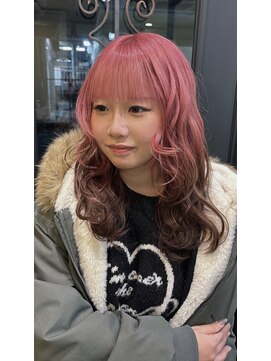 ケア アンド デザイン ココロ(care&design KOKORO) pink×brown