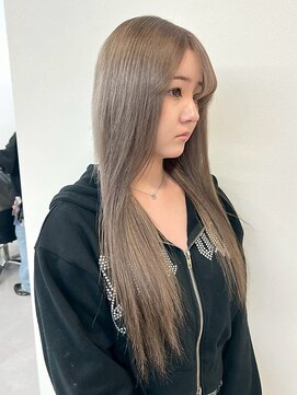 エトレ(etore) 透明感ベージュ/レイヤーカット/顔まわりカット