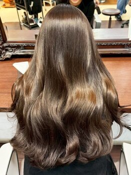 ナナナ パレナ 大津膳所店(nanana parena)の写真/長年の研究から生まれた当店独自の「ミネラルケアシステム」。微粒子の力で内側から輝く理想の美髪を実現♪