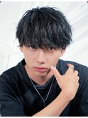 ニュアンスパーマ/波巻きツイストスパイラル/メンズカット[横浜]