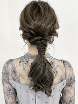 シー 仙台(shii..)&nbsp;《shii../大黒》#ヘアセット#ゆるふわ編み下ろし
