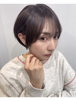 オルポラ(OLPOLA)の写真/《似合わせ×小顔カット》初めてのショートヘアもお任せ下さい♪髪質や骨格、お顔立ちに合わせご提案します