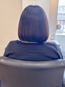 アミーベル クレール(AMI a BELLE Clair) 【272.カラー×髪質改善】縮毛矯正・白髪染め・ショートカット♪