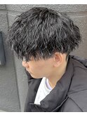 MEN’S HAIR/波巻きツイストスパイラル/フェザーパーマ/都島/J