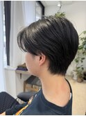 フェザーパーマ／ニュアンスパーマ／韓国マッシュ／我孫子/men's