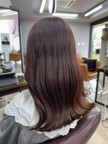 リシャルム 新保店(Re charme)&nbsp;【柔らか艶感】ショコラブラウンミディ