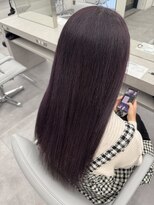 アイトーキョー 名古屋2nd(AI TOKYO) レイヤーカット/ピンクベージュ/ブリーチなしカラー/髪質改善
