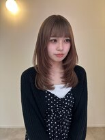 カシェ キョウマチ(cashe’e)&nbsp;ベージュ/松阪/20代/レイヤーカット